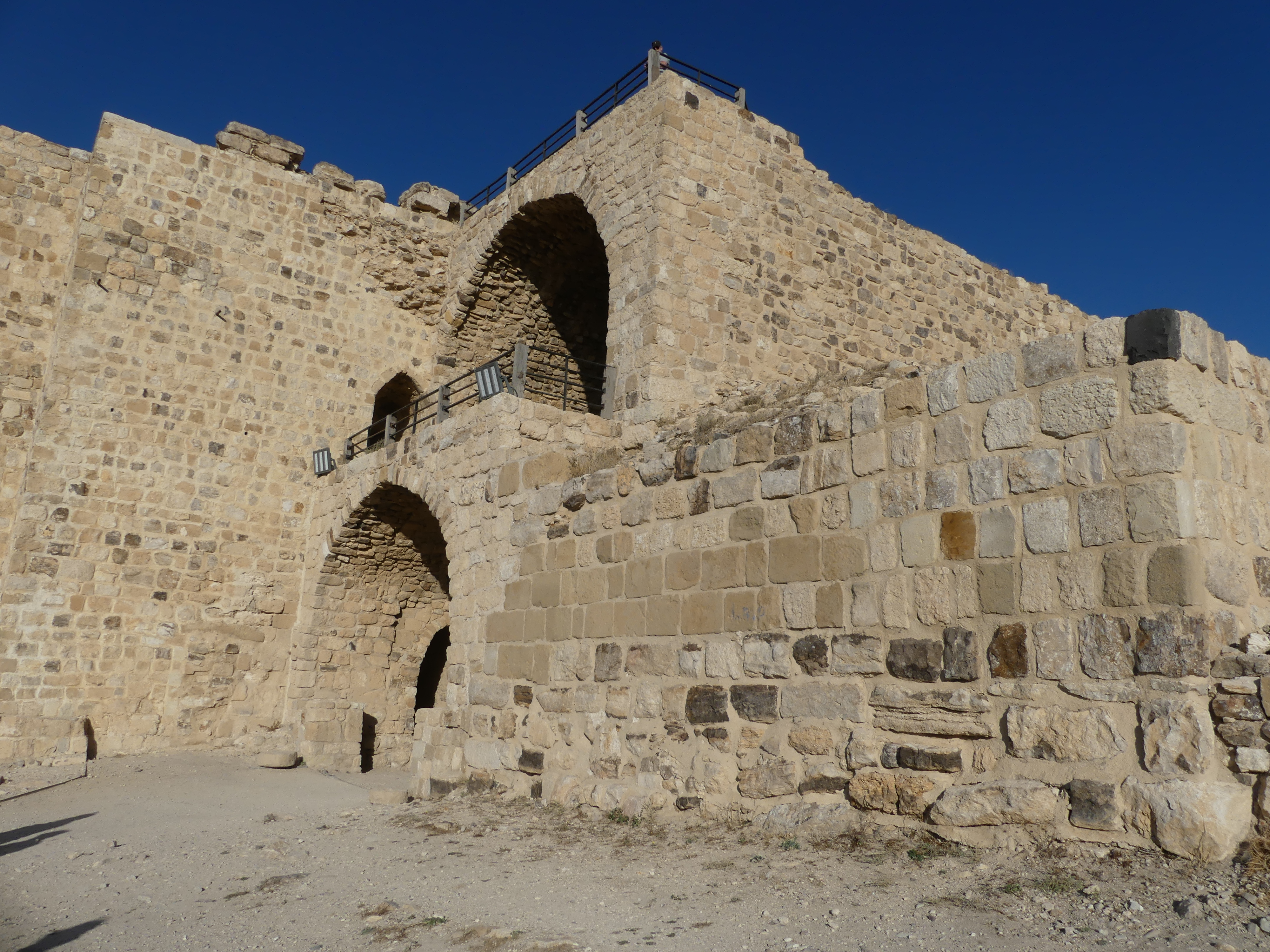 Le château-fort de Kerak construit en 1142