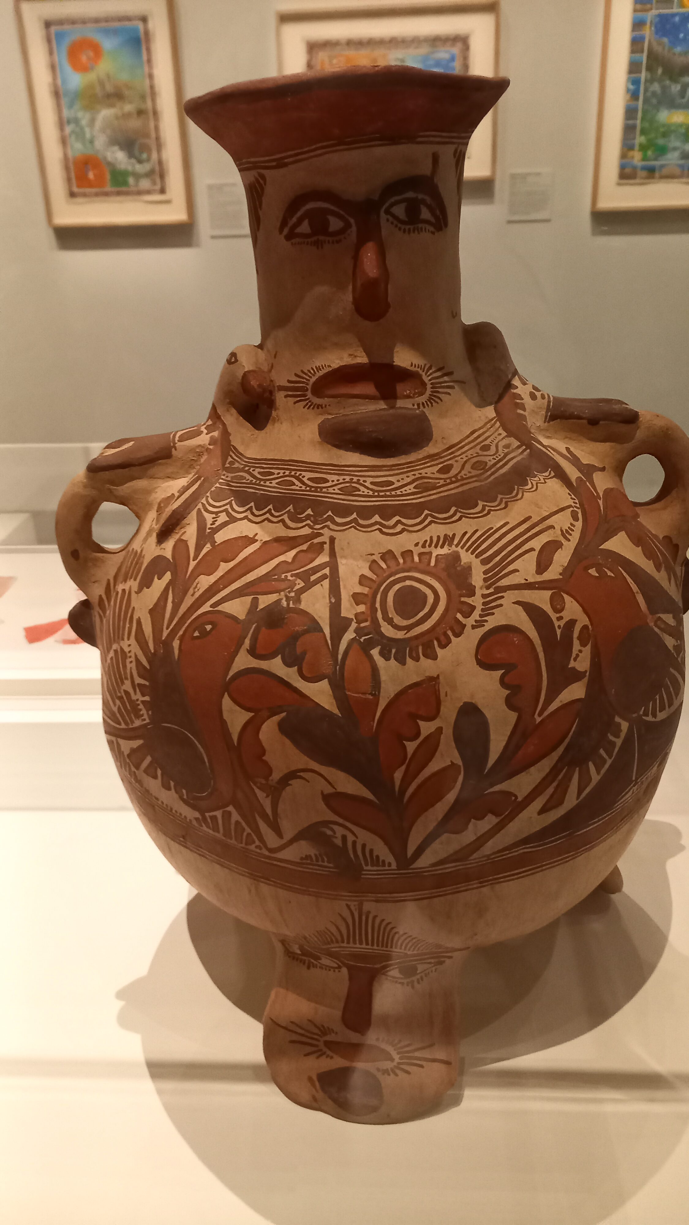 Représentation de Tlaloc, dieu de l'eau et de la pluie