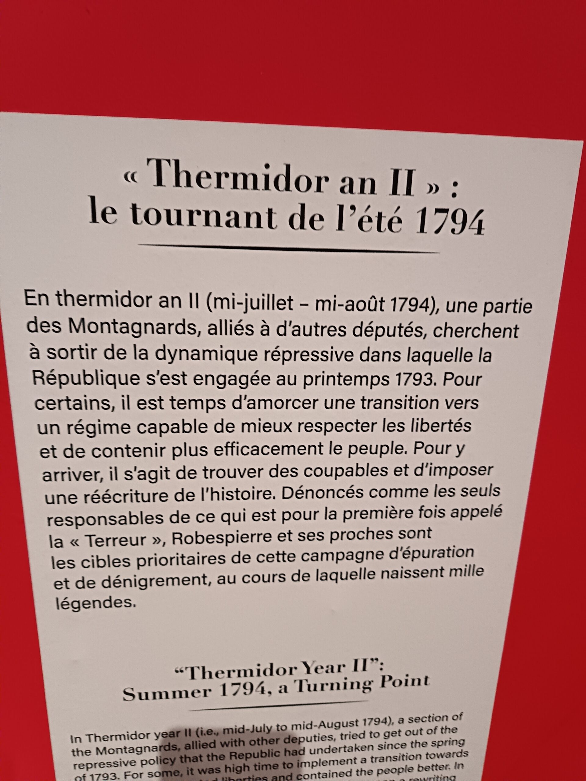 La guillotine, symbole de la Terreur