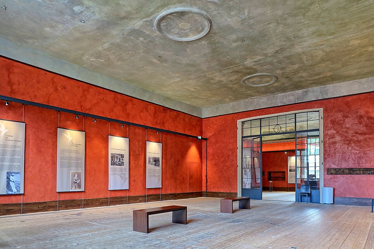 L'atelier de Gustave Courbet à Ornans