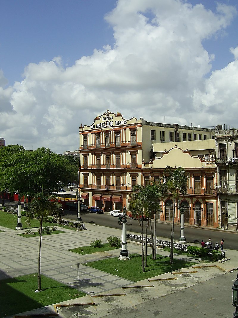 L'intérieur de la Real Fabrica de Tabacos Partagas, fondée en 1845