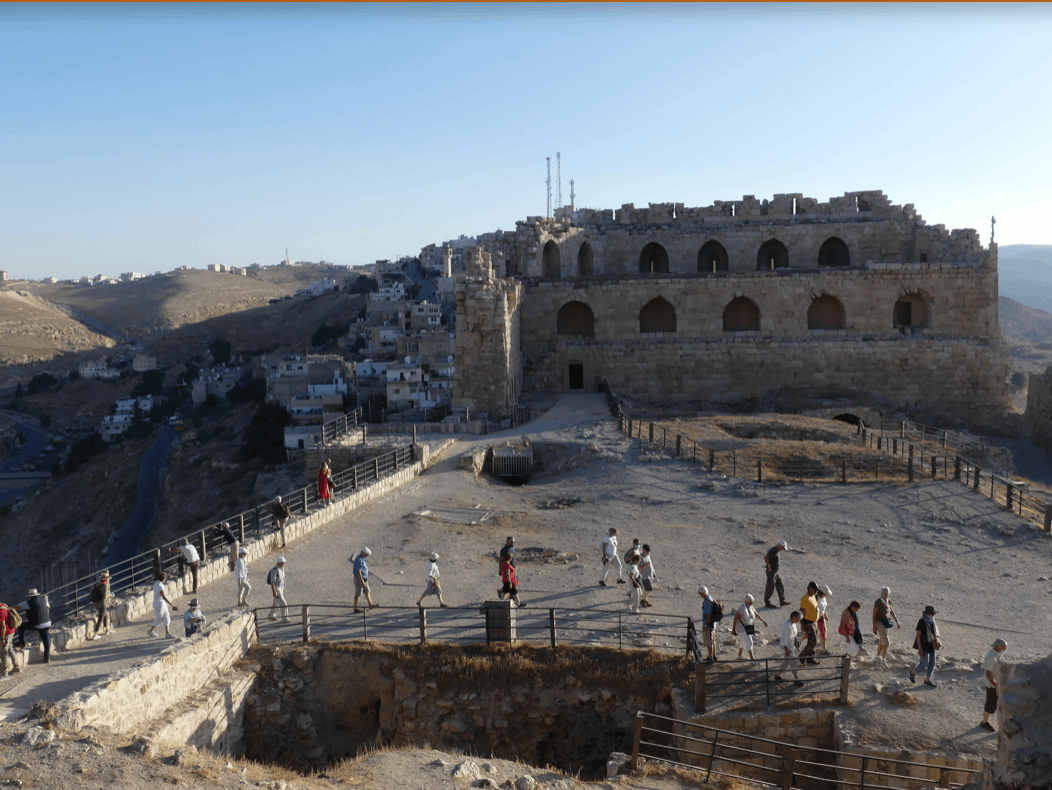 Le Kerak de Moab en Jordanie